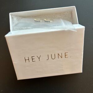 NEW! Black Diamond Huggies from Hey June